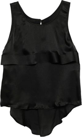 Undercover Blusa in seta - Nero