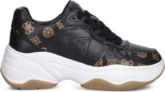 Guess Co Low-top chunky sneakers met logoprint - Zwart