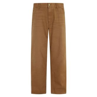 Carhartt Work in Progress Carhartt Wip, Straight Jeans, male, Brown, Size: W32 Single Knee Pants