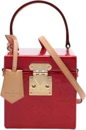 Louis Vuitton Pre-owned Bleecker Box Bag - Dames - Vintage Handtas - Rood - ONE Size - Vintage