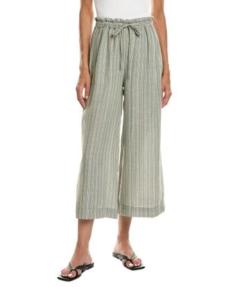Max Studio Drawstring Cropped Pant