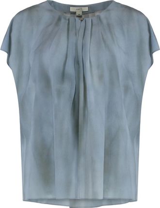 Vince Donna, Camicette, Blu, M, new