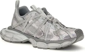 Balenciaga Mens Gray Polyethylene Athletic Sneakers