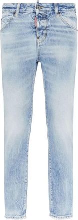 Dsquared2 Stijlvolle Broeken voor Mannen - Dames - Slim Fit Jeans - Blauw - M - Jeans