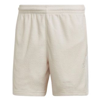 adidas originals Stripe Logo Casual Sports Shorts Beige IB7726