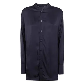 Thom Krom Dames, Blouses & Shirts, Zwart, Maat: XS