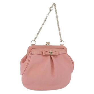 Ferragamo Pre-owned Mini Bags, female, Pink, Size: ONE SIZE Pre-owned Mini Shoulder Bag