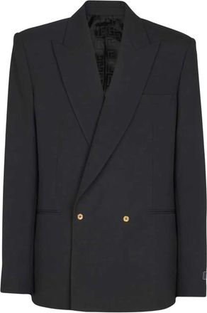 Balmain Blazer doppiopetto in lana di Balmain