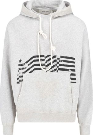 Golden Goose Felpa Flag Vintage