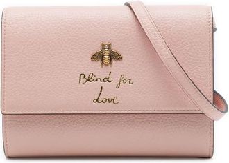 Gucci Pre-owned Gucci Calfskin Animalier Blind For Love Crossbody Ladies PLKTOMPZV5ACLE1C