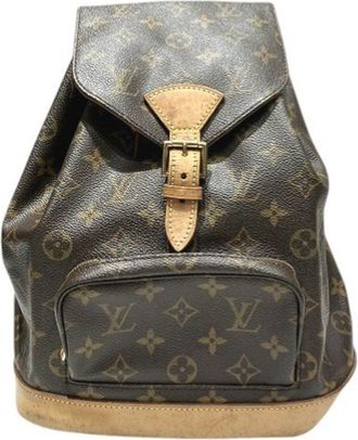 Louis Vuitton Brown Monogram Backpack (Pre-Owned)