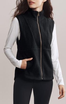 Rhone Aloft Fleece Vest in Black at Nordstrom Rack, Size Large