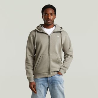G-Star Premium Core Zip Hoodie - Beige - Heren