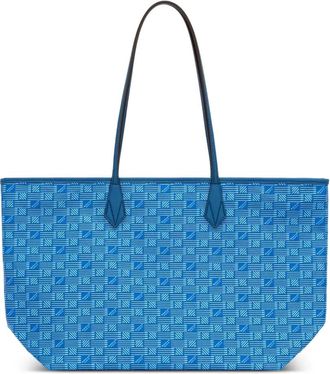 Moreau MM Saint Tropez shopper met rits - Blauw