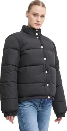 A.P.C. Doudoune Sophie - Dames - Winterjassen - Blauw - M - Leer - Jassen