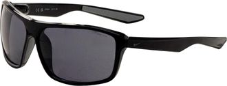 Nike Mens 63 mm Black Sunglasses
