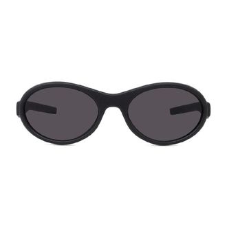 Givenchy GV40065I02A Oval Full-Rim Sunglasses - Black