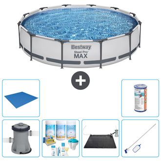 Bestway Piscina Bestway Steel Pro Max Redonda - 366x76 Cm - 8-piezas S22141