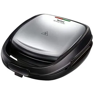 T-fal Sw341d12 Sandwichera 700 W Negro, Acero Inoxidable