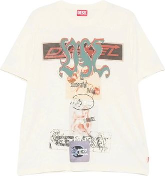 Diesel Hombre, Camisetas, Blanco, Talla: XL