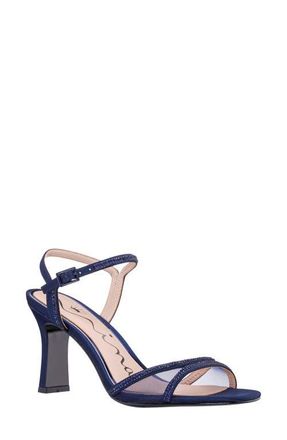 Nina Adela Ankle Strap Sandal in New Navy at Nordstrom, Size 9.5