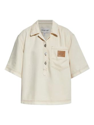 Munthe short-sleeve shirt - White