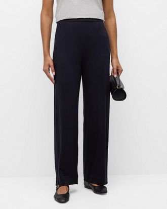 Majestic Filatures Soft Touch Straight-Leg Pant