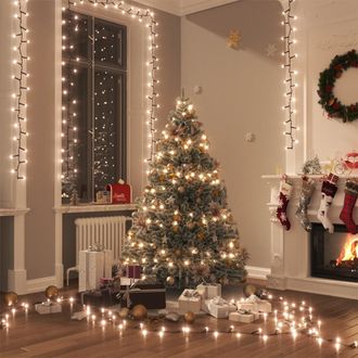 vidaXL Vidaxl - Tira De Luces Compacta Con 3000 Led Pvc Blanco C&aacute;lido 65 M