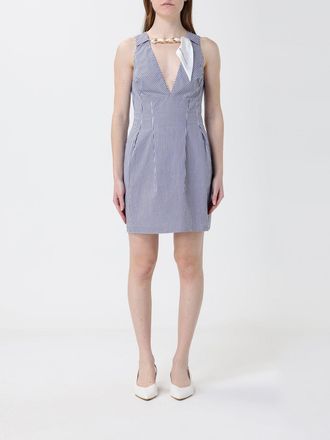 Elisabetta Franchi Abito mini Elisabetta Franchi in cotone a righe