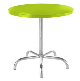 Schubiger M&ouml;bel Metalltisch S&auml;ntis Rund
