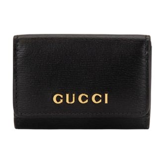 Gucci Wallet - Heren - Portefeuilles - Zwart - ONE Size - Leer - Accessoires