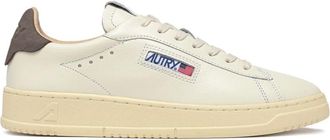 Autry Retro Leren Sneaker Marsh/Morel - Heren - Sneakers - Beige - 40 EU - Schoenen
