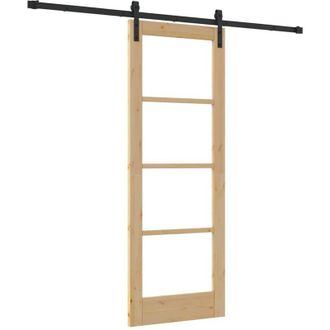 vidaXL Puerta Corredera Orkdal Natural 73,5 X 198,5 Cm Vidaxl
