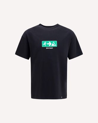 Palm Angels Street Signals cotton T-shirt Male XL
