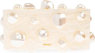 Cult Gaia Koppeling Orbs - Dames - Clutches - Beige - ONE Size - Tassen