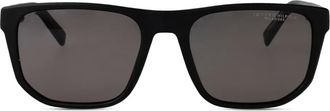 Tommy Hilfiger Occhiali da sole rettangolari - Nero