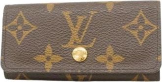 Louis Vuitton Pre-owned Accessories, female, Brown, Size: ONE SIZE Pre-owned Keycase