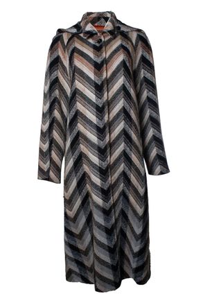 Missoni wool blend hooded coat