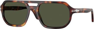 Persol Guido Zonnebrillen - Heren - Zonnebrillen - Veelkleurig - 56 MM - Accessoires