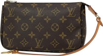 Louis Vuitton Brown Monogram Monogram Pochette Pouch (Pre-Owned)