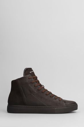 Crime London High Top Minimal Sneakers