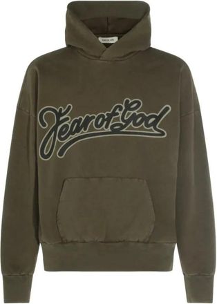 Fear of God Hoodies - Heren - Hoodies - Bruin - M - Hoodies & sweatvesten