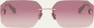 Bulgari Serpenti Forever Square Sunglasses