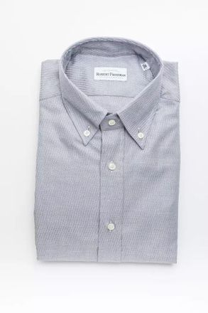 Robert Friedman Overhemd Klassieke Pasvorm Lange Mouwen