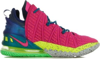 Nike Roze Hoge Basketbalschoenen - Heren - Fitnessschoenen - Veelkleurig - 44 1/2 EU - Fitness