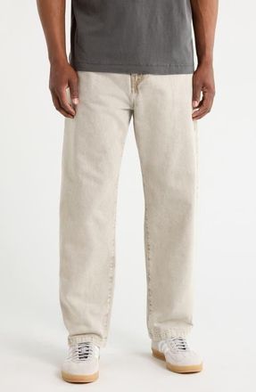 Carhartt Work in Progress Landon Wide Leg Jeans in Opuntia (Chalk) at Nordstrom, Size 32 X 32
