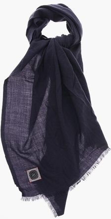 Destin Solid Color Wool Scarf with Fringes size Unica