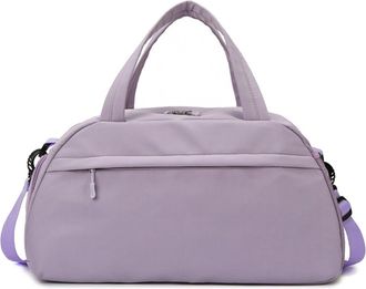 Generic Portable Gym Bag for Women, Lightweight Practical Handbag, Stylish Travel Crossbody Bag for Yoga Sports Swimming (purple,19.29 * 8.6 * 11.2 in)
