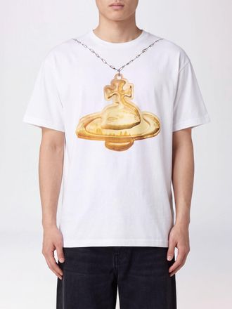 Vivienne Westwood T-shirt girocollo in cotone con logo Orb