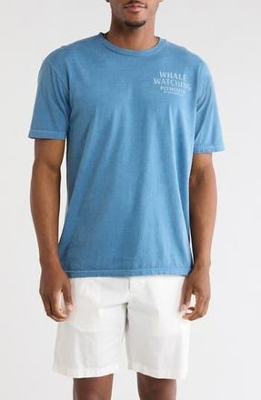 Goodie Two Sleeves Plymouth Whale Watching Graphic T-Shirt in Blue at Nordstrom Rack, Size Xx-Large